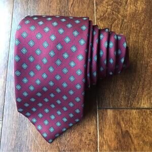 Granata, Cool Vintage Tie From Encinitas Ca, 100% Italian Silk, Made in the USA